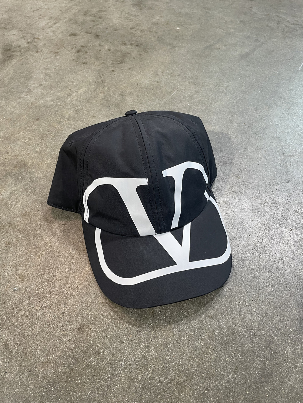 Valentino Nylon Logo Hat Size 58